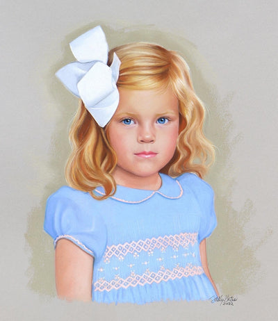 PORTRAITS D'ENFANTS PAR SALLY GATES DANS NOS ROBES